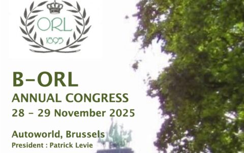 B-ORL ANNUAL CONGRESS 28 – 29 November 2025 Autoworld, Brussels